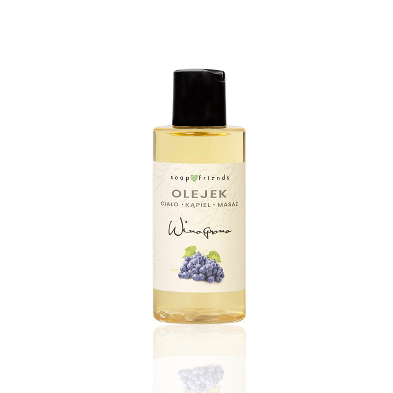 Olejek do ciała, kąpieli i masażu Winogrono 150 ml